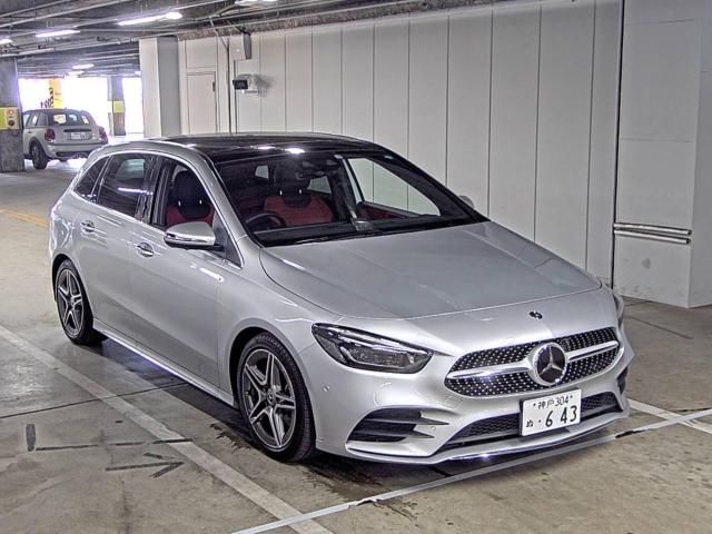 595 Mercedes benz B class 247084 2019 г. (ZIP Osaka)